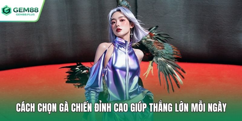 Cách chọn gà chiến